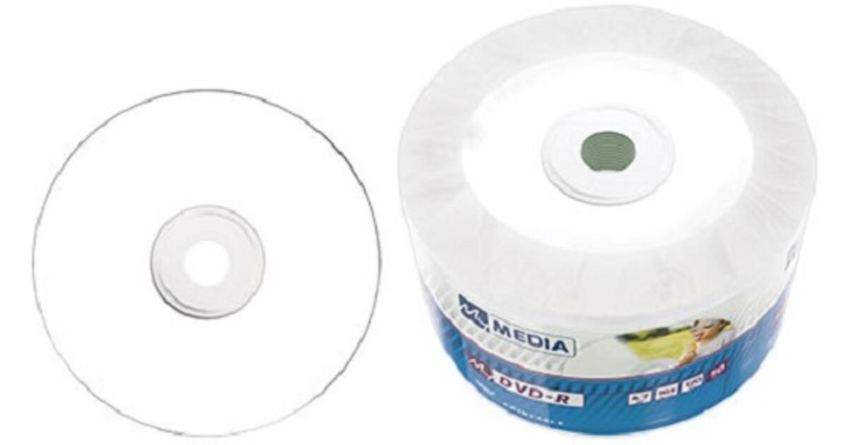 DVD-R My Media 4.7GB 16x speed printable (πομπίνα 50 τεμαχίων) | www ...